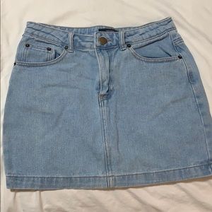 Forever 21 denim miniskirt